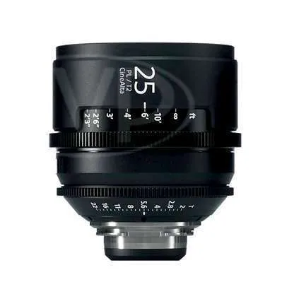 Lens 25mm T2 Sony CineAlta PL