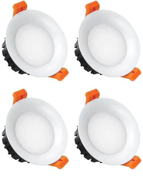 Exhibit overhead lights clip on