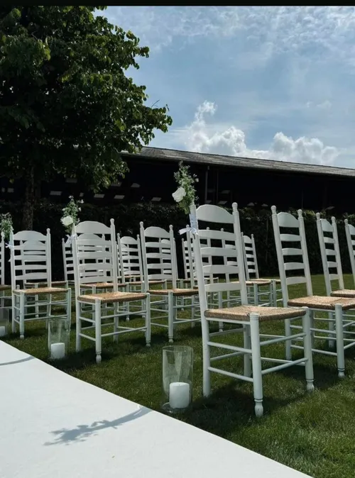 Landelijke houten stoelen