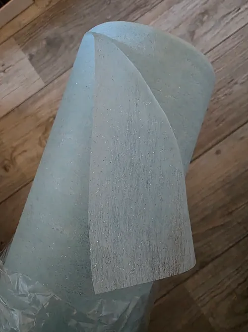 Luxe Flower Bouquet Wrapping (Light blue)