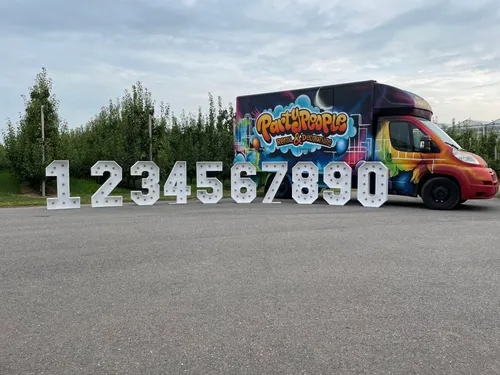 Lichtcijfers 0 t/m 9