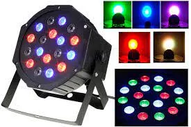 RGB led par - dmx vezérléssel nagy led diodas