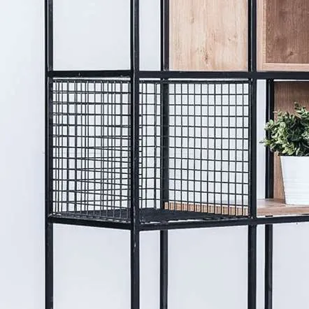 Loft Rácshoz Fekete Fém Rács 