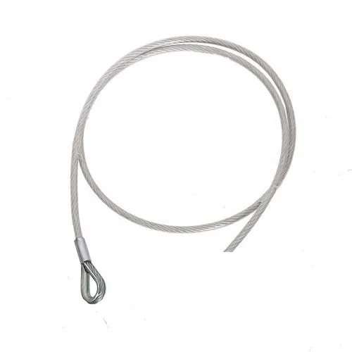 Drótkötél - 5000/4mm egy oldalon kötélszívvel