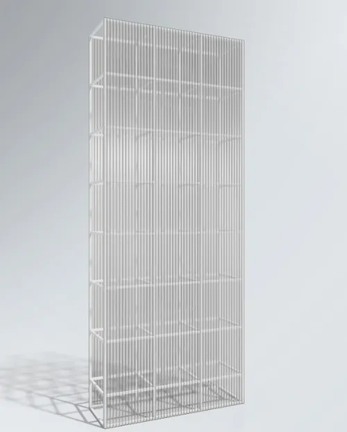 Loft Rácshoz Polikarbonát - Fehér