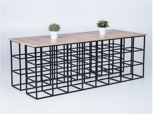 Loft Catering Pult - Szett - Tölgy Tetővel