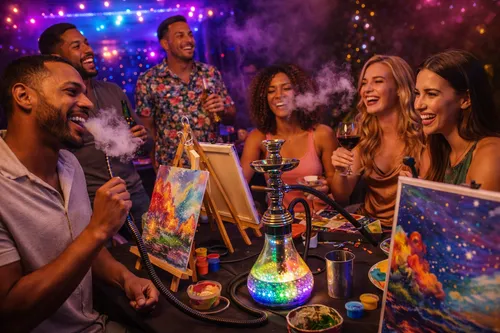 Puff and Paint Party Packages