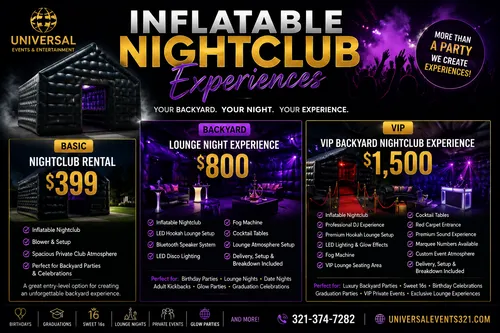 Inflatable Night Club