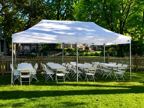 Tent Tables Chair Bundle 10x30