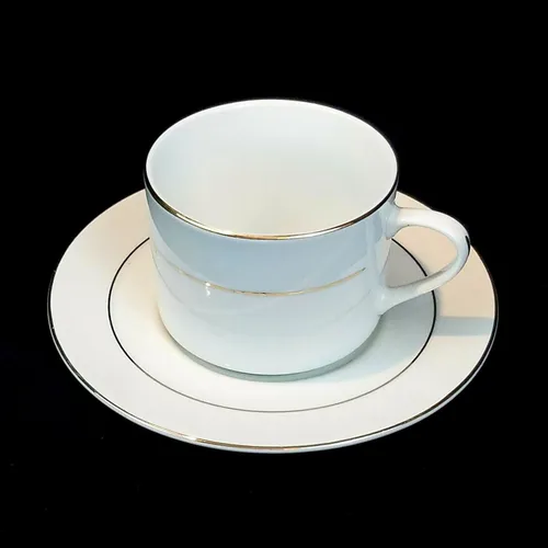 Gold Trimmed tea cup