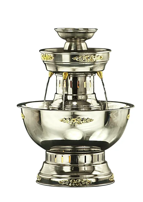 Large Silver Champagne Fountain