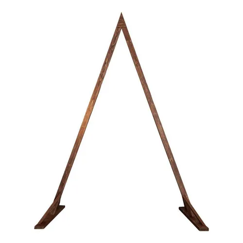 Wood Triangular Arch