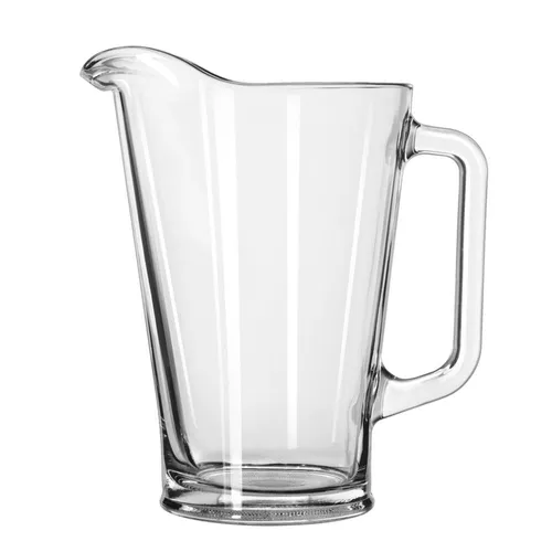 glass beer pitcher