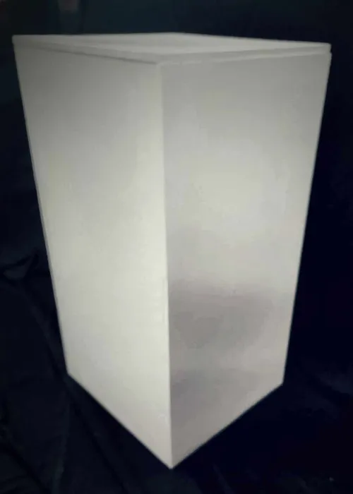 White square column