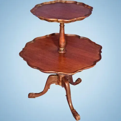  2 Tier Pie Crust Dessert Table