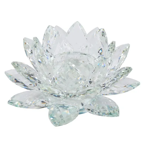 Crystal Lotus votive Holder