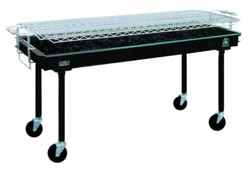 2' x 5' charcoal BBQ