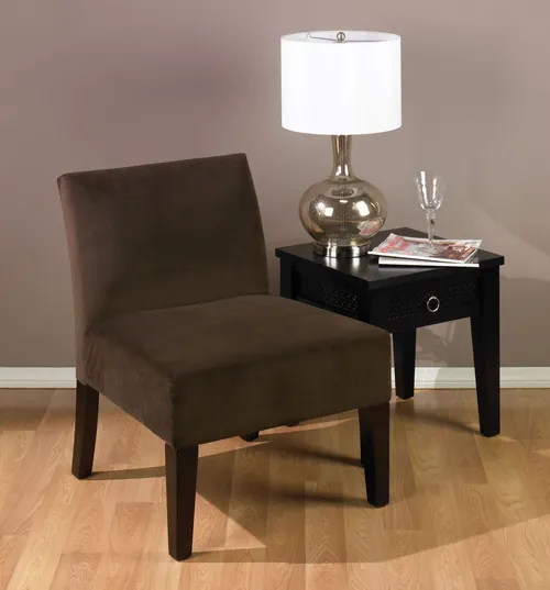 Brown Upholstered VIP Chair