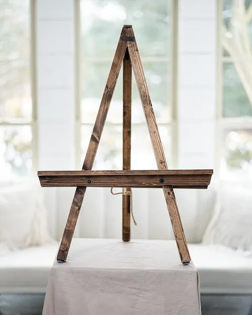 Rustic Wood easel