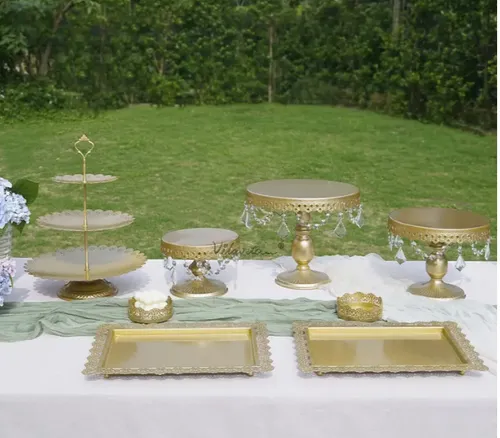 8 pcs Dessert Table Display Set