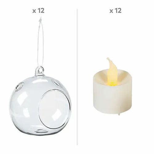 Hanging Votive Globes