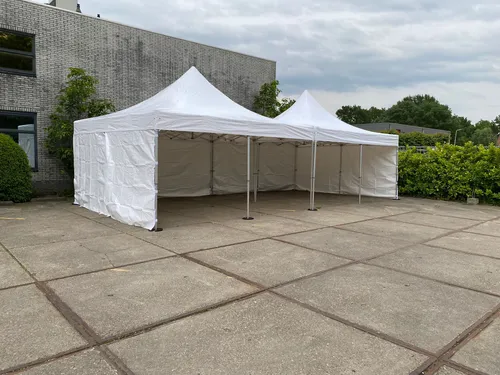 Partytent ''wit'' 10x5 (Easy-Up)