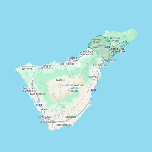 Week delivery - Area 5 (North - Airport TFN)