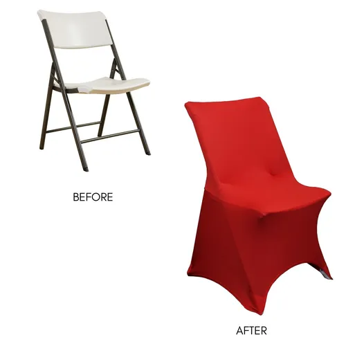 Red Folding Chair Covers