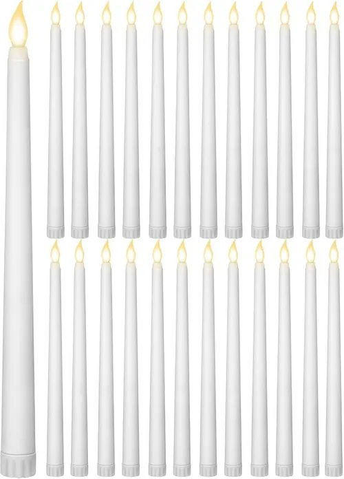 Flameless Taper Candle 11 in