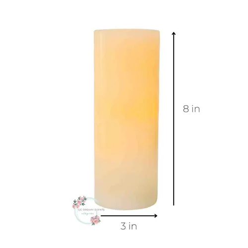 Pillar Candle-Battery Operated 8