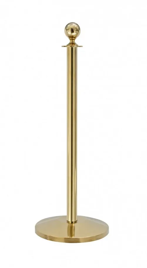 Gold Stanchion Post