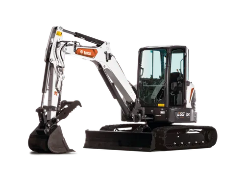 Excavator, Bobcat E55