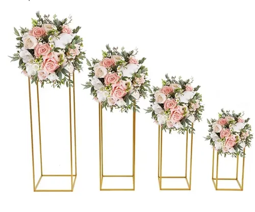 Wedding Flower Stand Centerpiece Set Of 4
