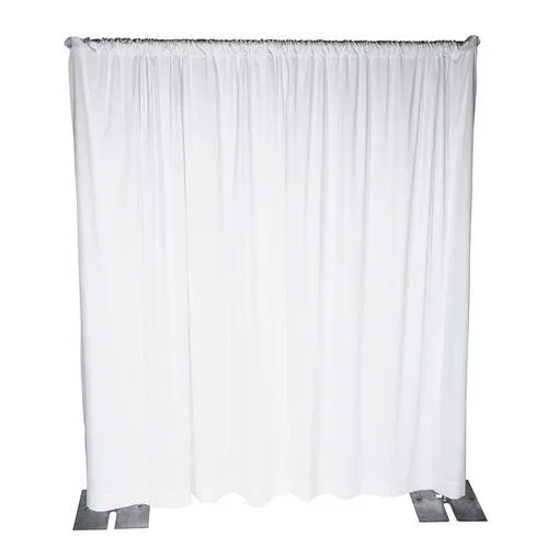 White Drapery Panel (Single) - White, 8ft (H) 48in (W)