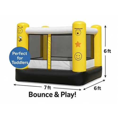 🐝 Lil’ Bee Bounce House – Toddler Edition