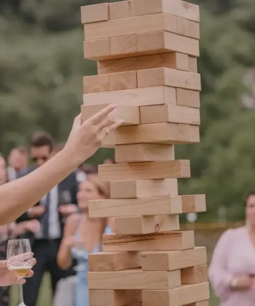 Giant Jenga Outdoor Game