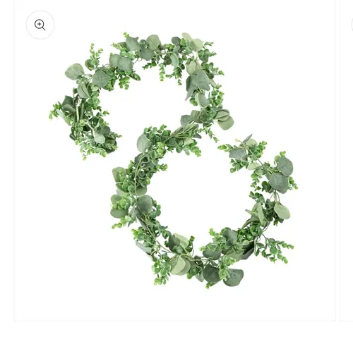   6ft Eucalyptus Artificial Greenery Garland  (Single For Table Center)