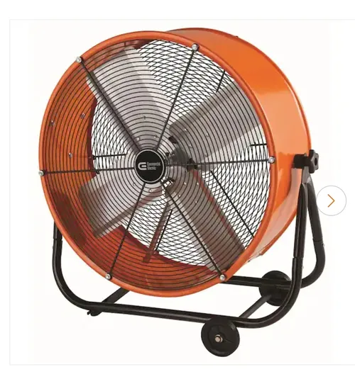 24 in. Heavy Duty 2-Speed Direct Drive Tilt Drum Fan