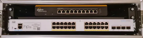 High Capacity Bonded Networking Rack