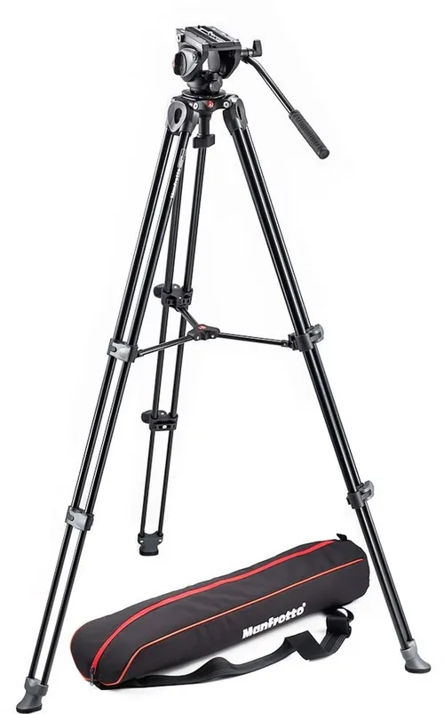 Manfrotto Video Tripod Kit MVH500A + MVT502AM