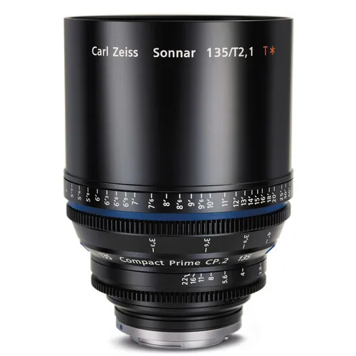 Zeiss Compact Prime CP.2 135mm T/2.9 T* Cine Lens in EF or PL
