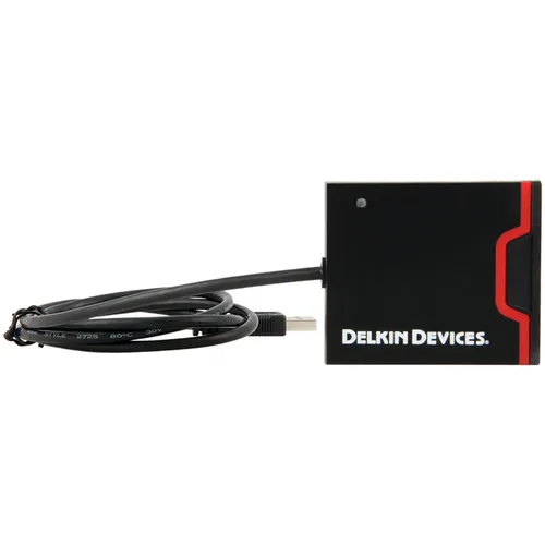 Delkin USB 3.0 Dual Slot Card Reader SD UHS-II and Compact Flash #5341