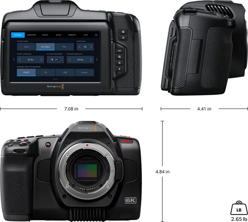 Blackmagic Design Pocket Cinema 6K Pro