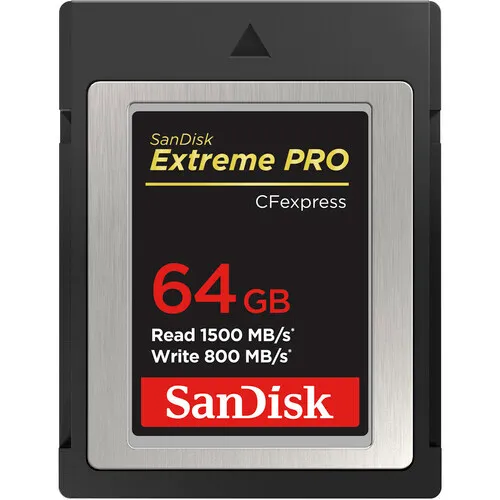 SanDisk Extreme Pro CFexpress Card Type B 64GB