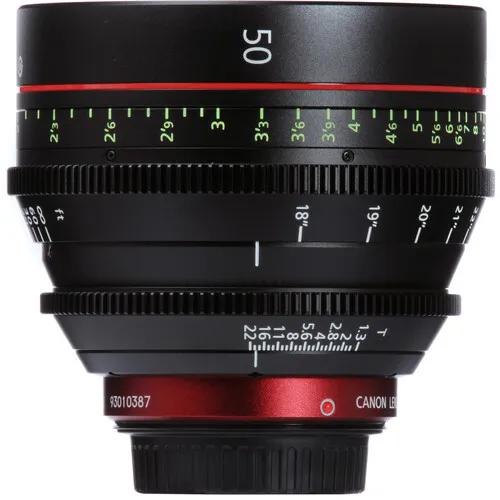 Canon CN-E 50mm T1.3 L F Cinema Lens Prime