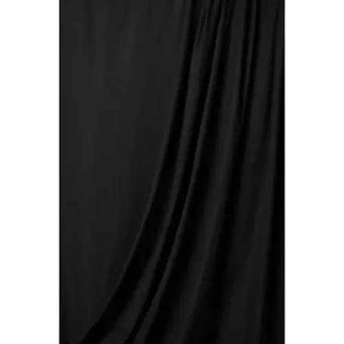 Superior Muslin 10'x24' - Solid Black