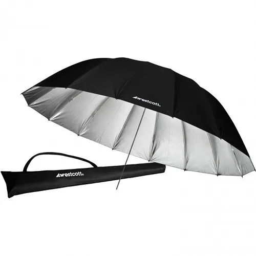 Westcott 7' Parabolic Umbrella Silver