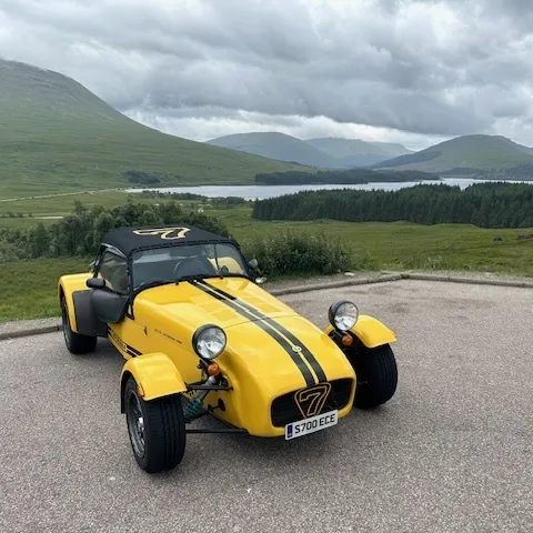 Caterham SV Yellow