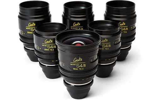 Cooke Panchro/i 6 lens Set  (Rebrand to mini S4i since 2012) 