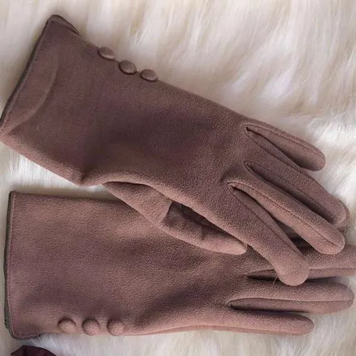 Acessório Luvas Feminina Bege